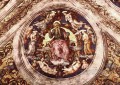 Dios Creador y los Ángeles Renacimiento Pietro Perugino